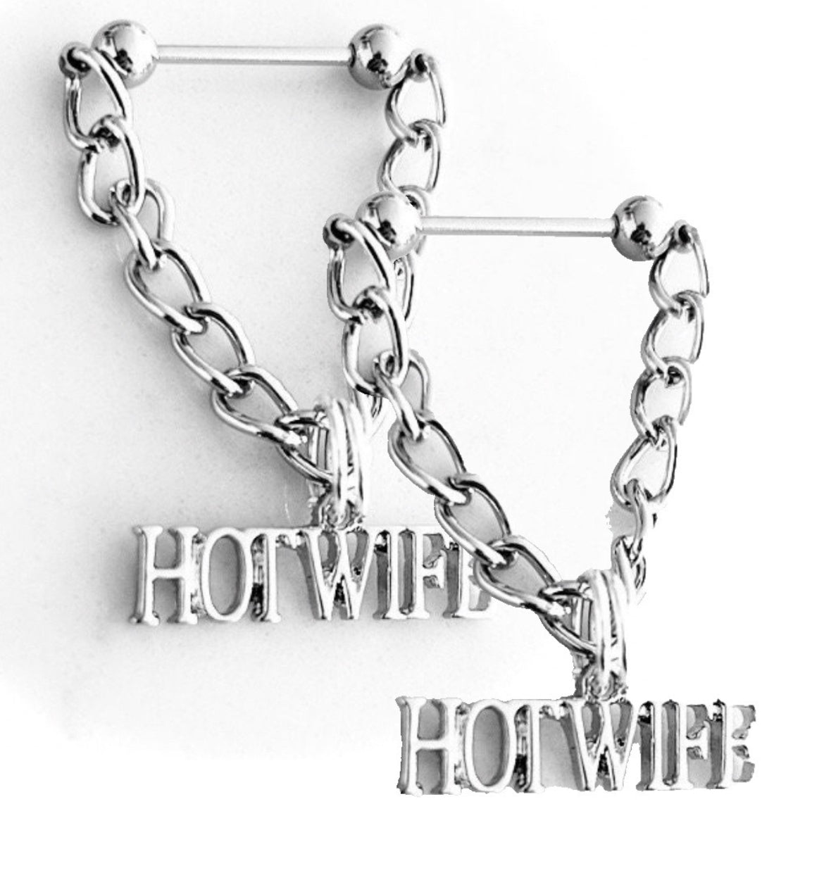 Hotwife nipple bar set