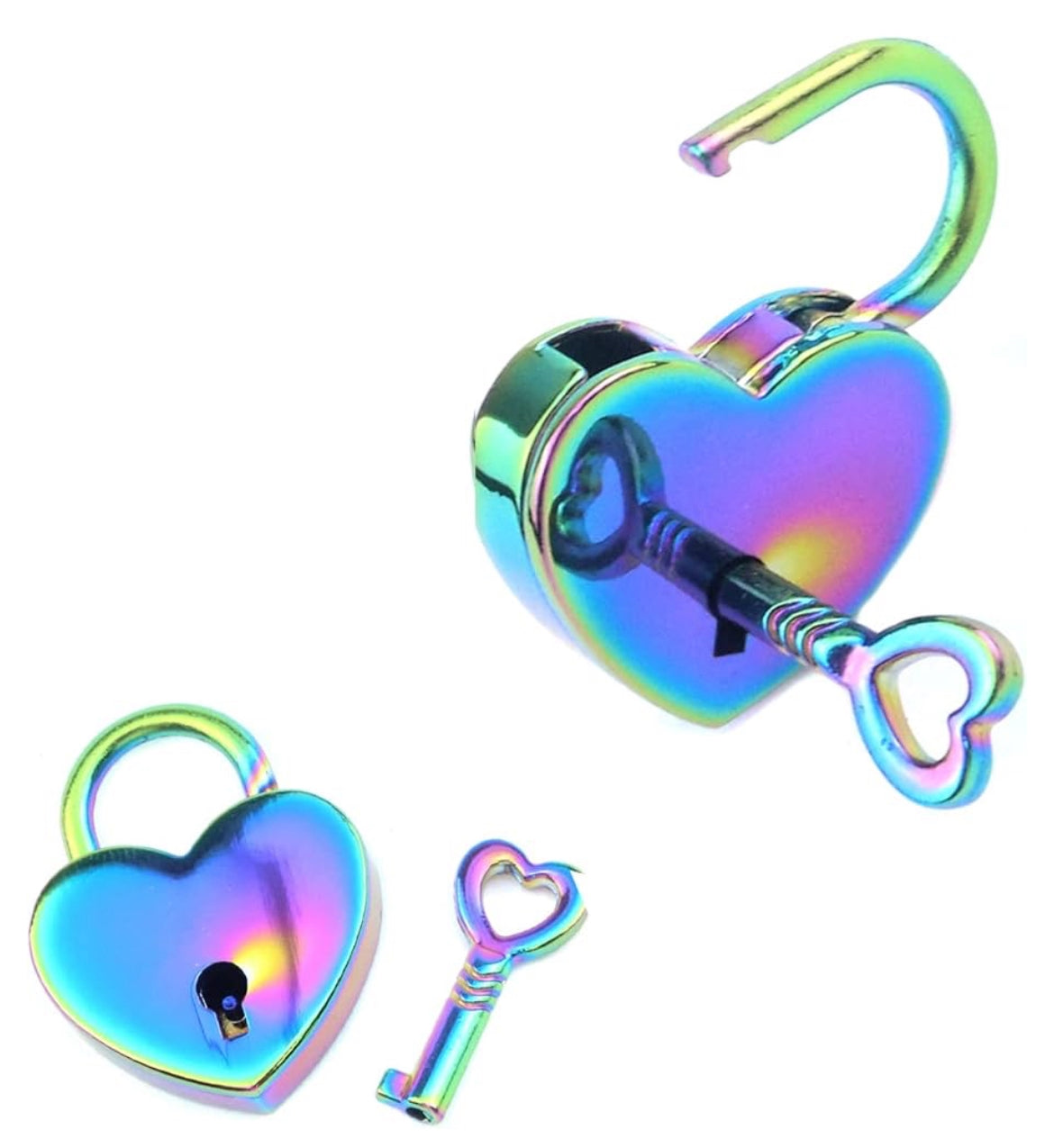 Heart lock-rainbow