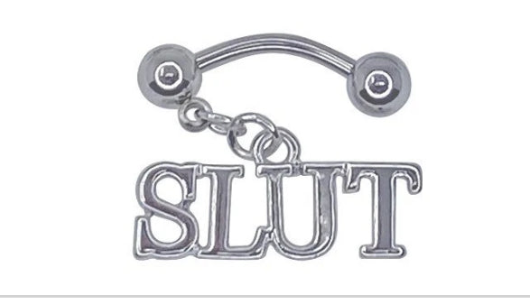 Slut belly ring