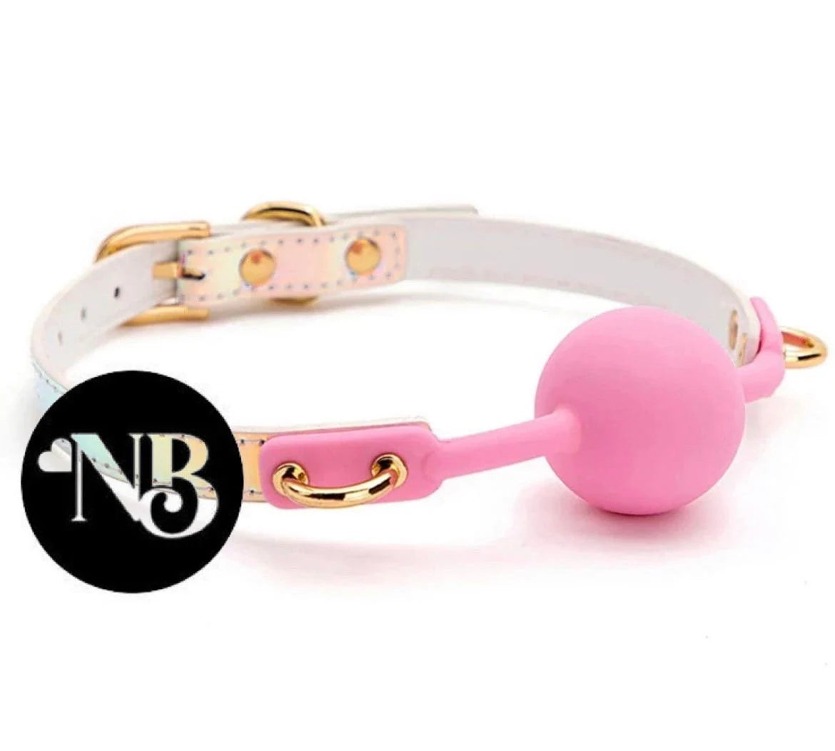 Pink ball gag -Mature