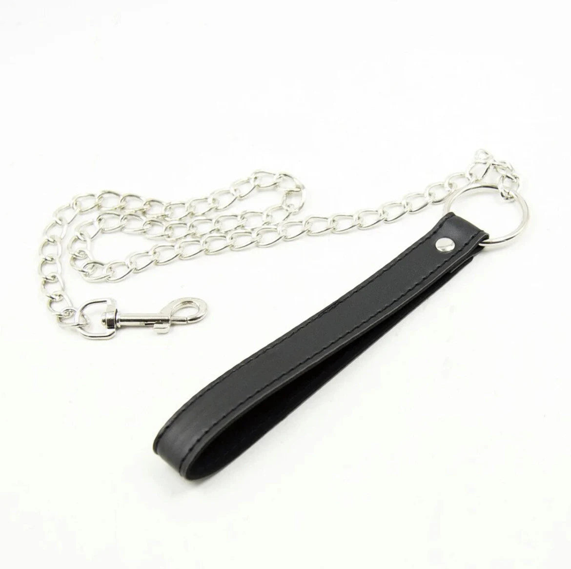 Heart choker with leash
