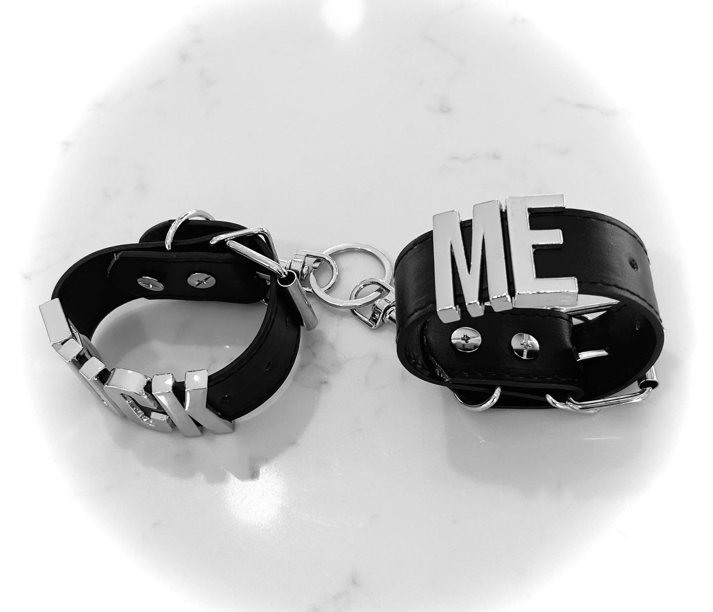 Custom wrist cuffs - add your customization at checkout