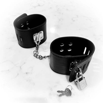 Locking wrist or ankle cuffs