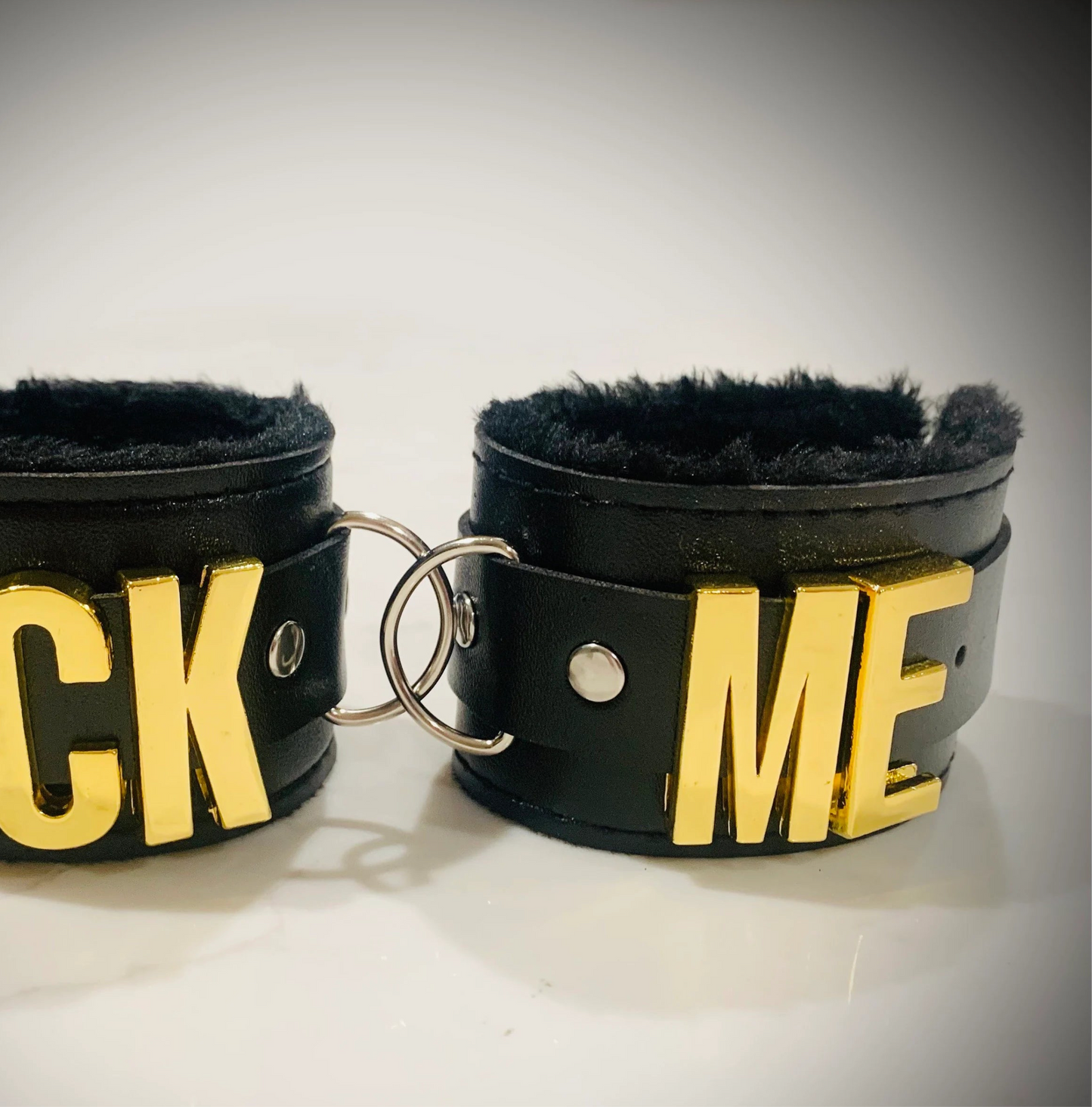 Custom wrist cuffs - add your customization at checkout