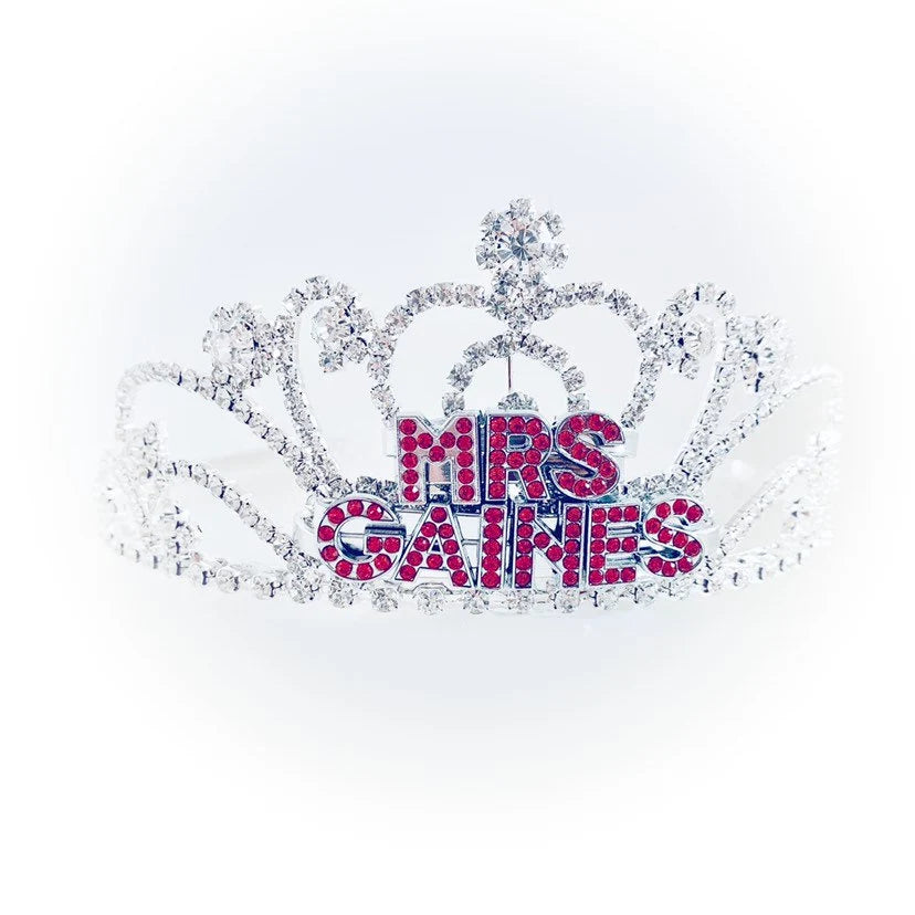Tiara Design Custom Custom tiara - add your customization at checkout – NaughtyBrit