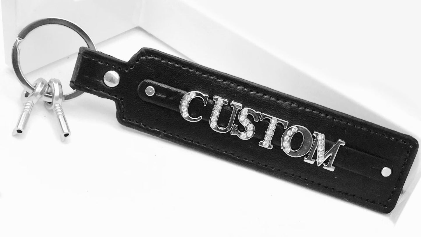 Custom martingale lock collar and keychain