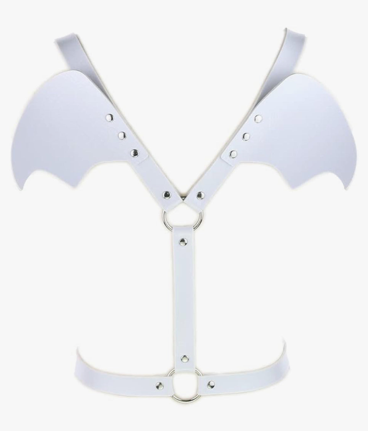 Vegan leather wing harness