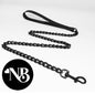 All black leash