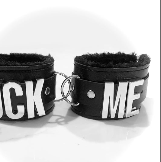 Custom wrist cuffs - add your customization at checkout