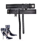 Locking high heel ankle cuffs